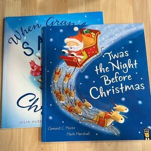 3/$15 Twas The Night Before Christmas and When Grandma Saved Christmas